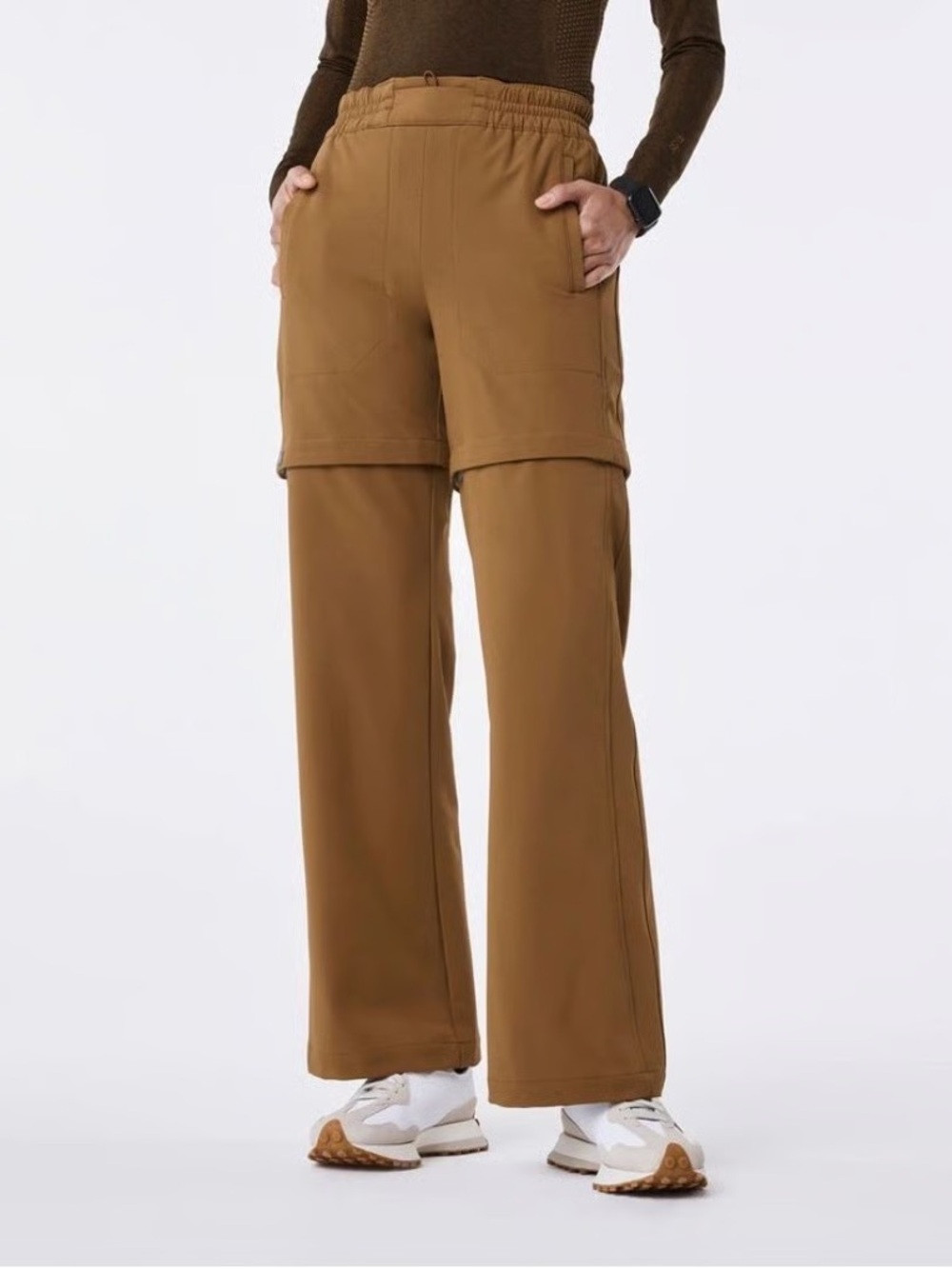 NEW FIGS Indestructible Scrub Set Convertible Pant and Matching Top Earth